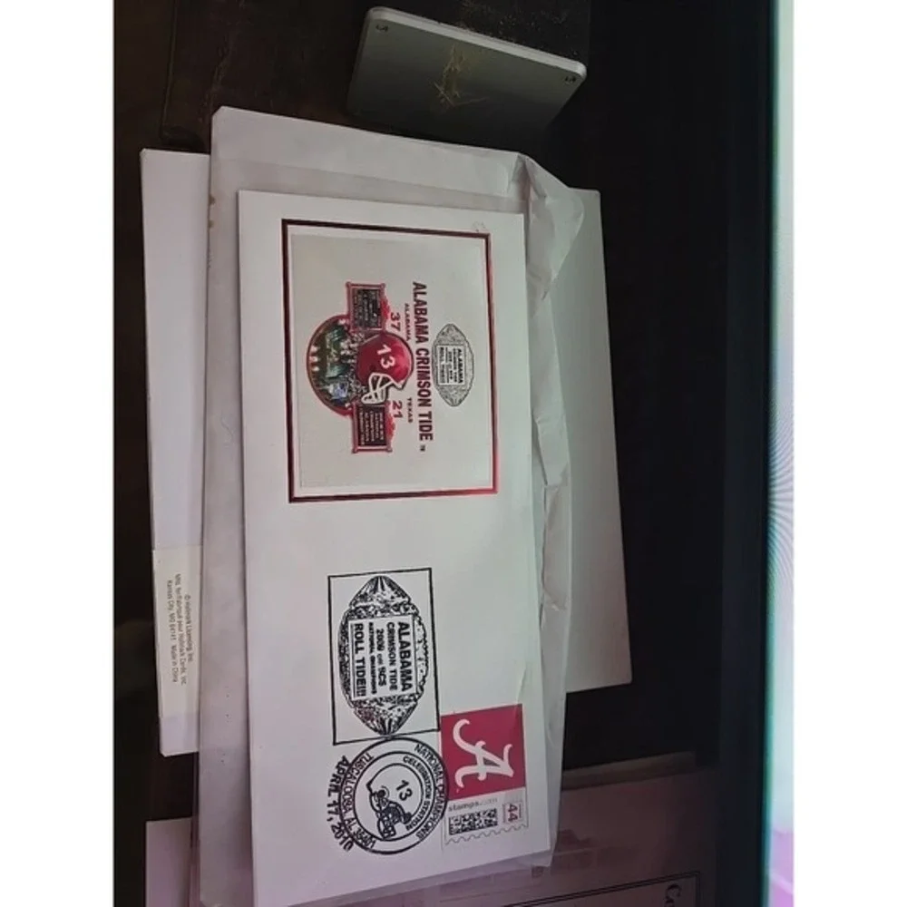 Alabama Crimson Tide 2009 National Championship Envelope, USPS‎